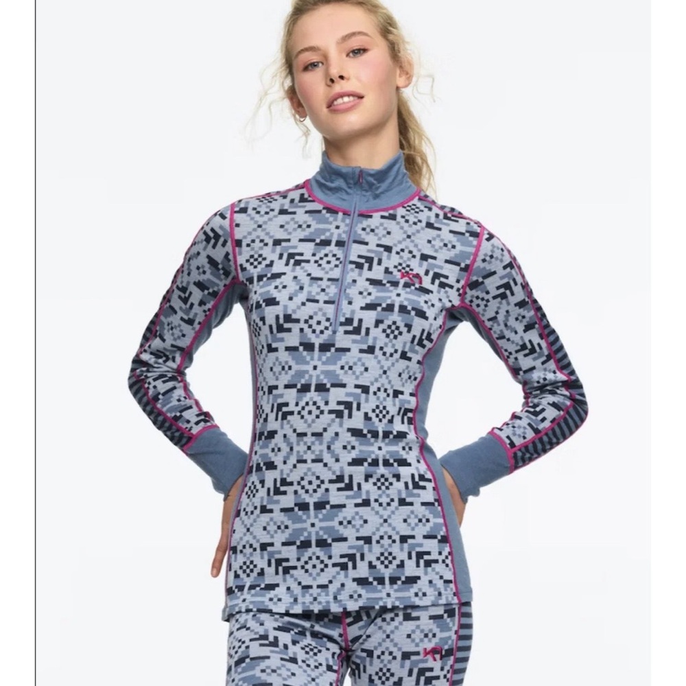 Kari Traa Else Half-Zip Base Layer Top & Bottom Set